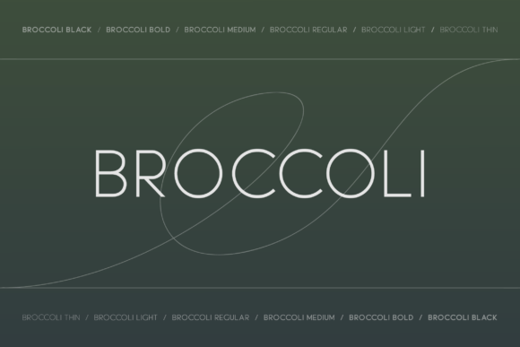 Broccoli: A Fun Sans Serif for Creative Projects