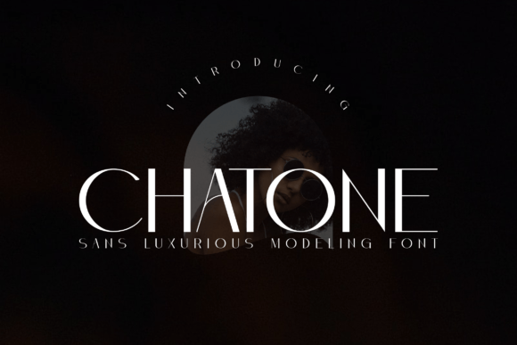 Chatone: A Modern Typeface for Marketing