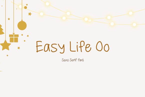 Easy Life Oo: A Playful Font for Web Design