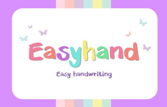Easyhand Font for Creative Design