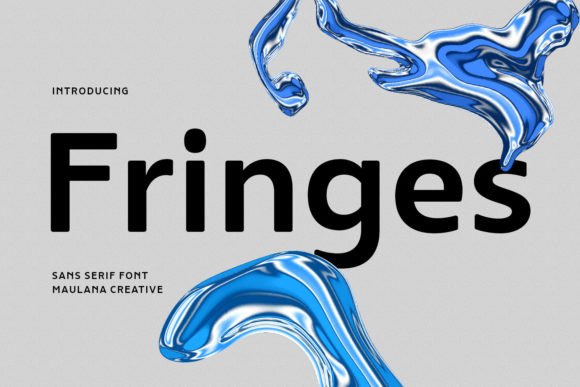 Fringes Font for Web Design