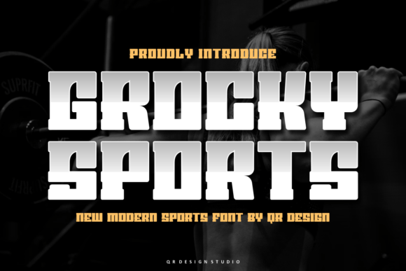 Grocky Sports: A Bold Font for Creative Web Design