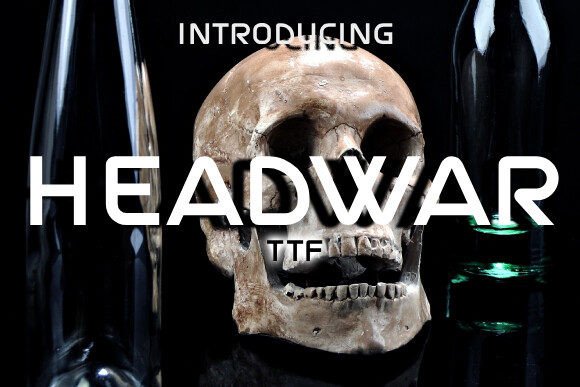 Headwar Font: Modern Sans for Crafters