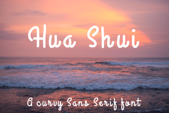 Hua Shui: A Stylish Sans Serif Font