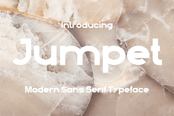 Jumpet Font for Editorial Design