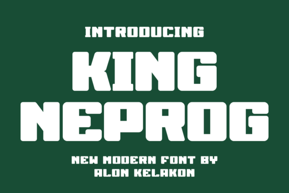 King Neprog: A Bold Font for Business