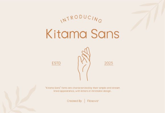 Kitama Sans: A Font for Business Clarity