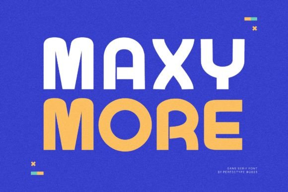 Maxy More: A Creative Font for Makers