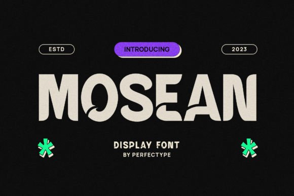 Mosean: A Modern Sans Serif for Editorial Design