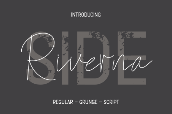 Riverna Side: A Modern Sans Serif Font