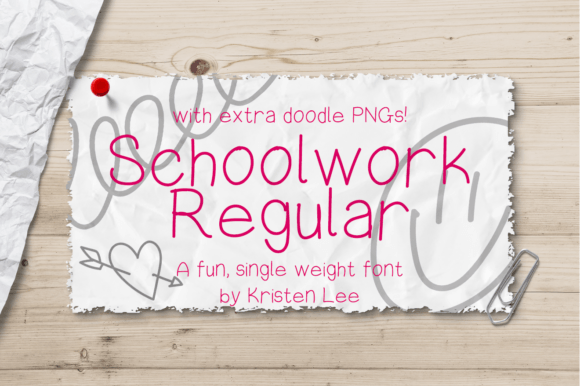 Schoolwork: A Font for Thoughtful Design