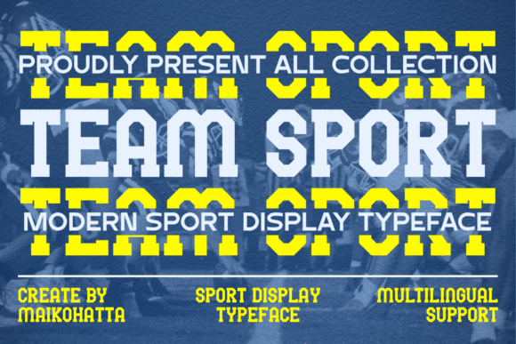 Team Sport Font for Business