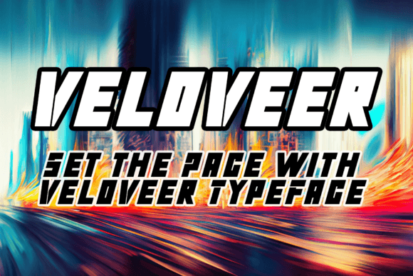 Veloveer: A Font That Moves Your Brand
